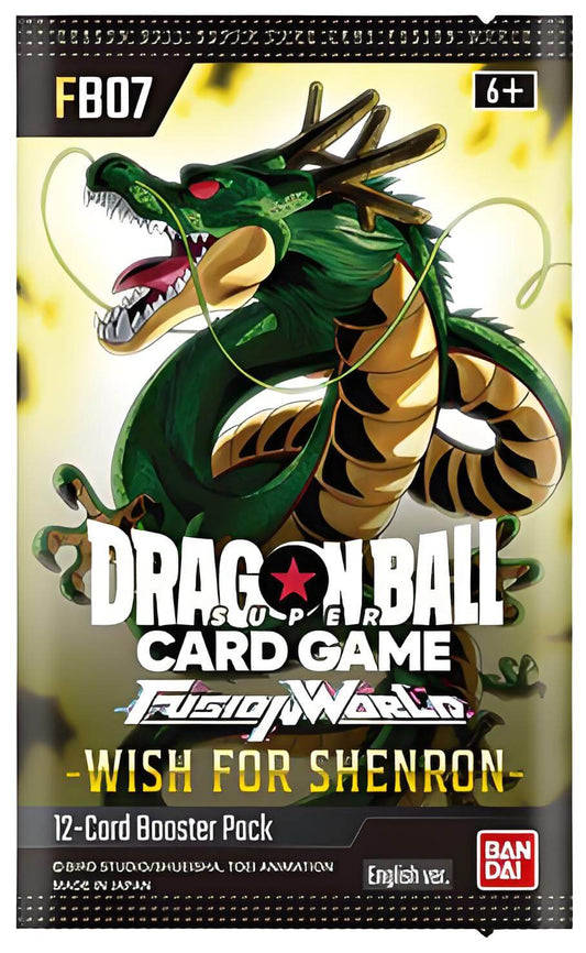 FB07 Booster Wish For Shenron - Dragonball Super Card Game Fusion World - ENGLISH