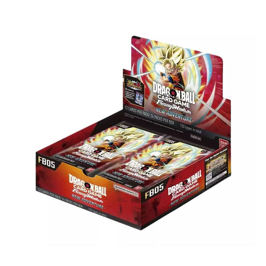 Dragon Ball Super Tcg - Fusion World New Adventure Fb05 Booster Display (24 Packs) – Eng Box