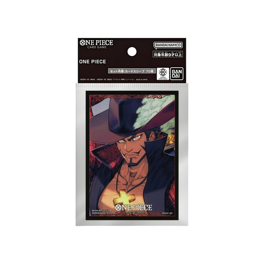 Dracule Mihawk Card Sleeves 70X - One Piece Card Game