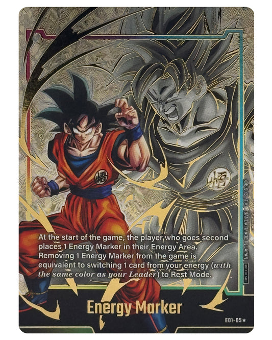 E01-05 Son Goku V2 Energy Maker - ENGLISH