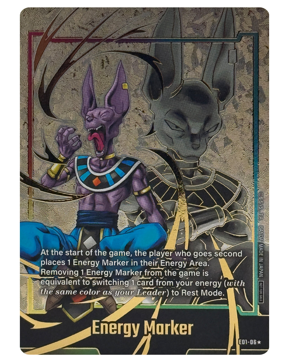 E01-06 Beerus Energy Maker - ENGLISH