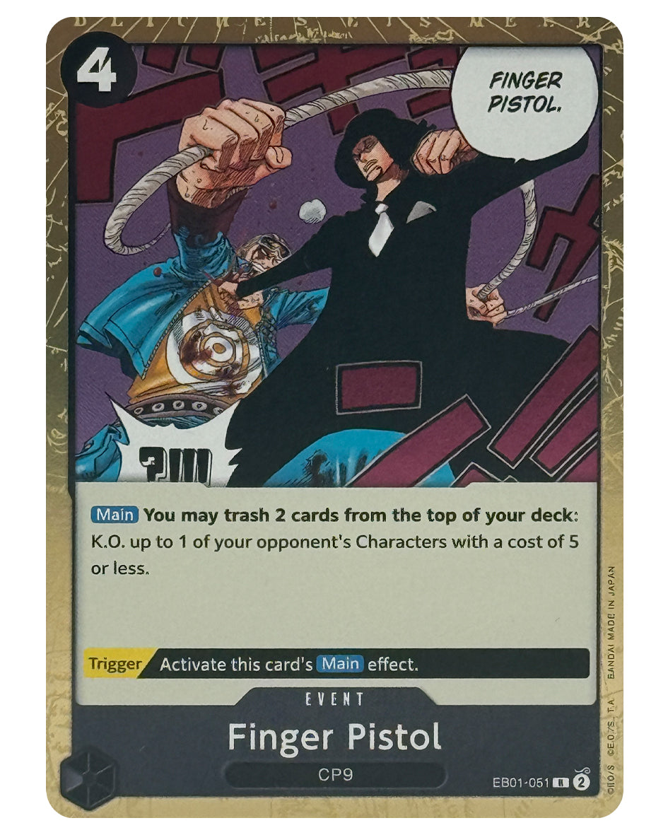 EB01-051 R Finger Pistol