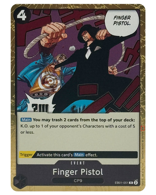 EB01-051 R Finger Pistol