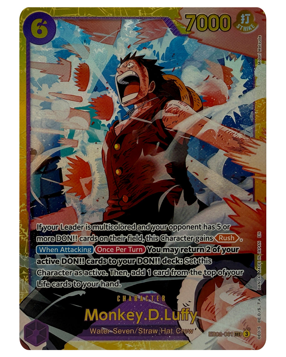 EB02-061 SEC Monkey.D.Luffy