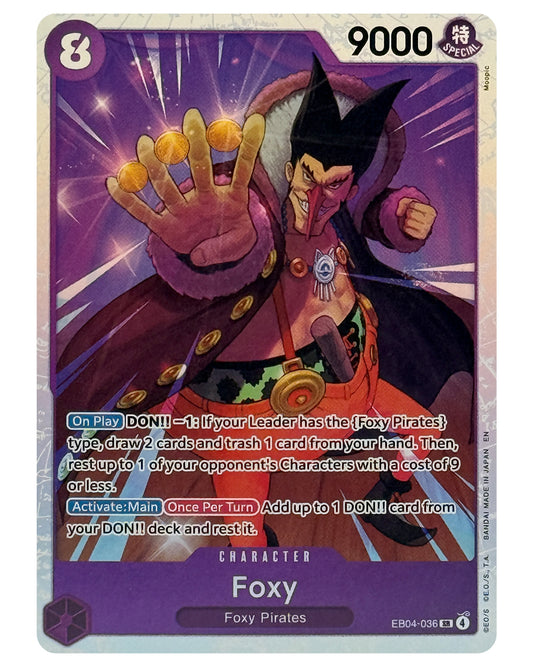 EB04-036 SR Foxy V.1 - ENGLISH