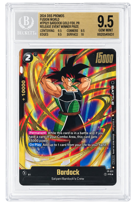 FP-021 Bardock - SN [0020545031] - ENGLISH - BGS 9.5