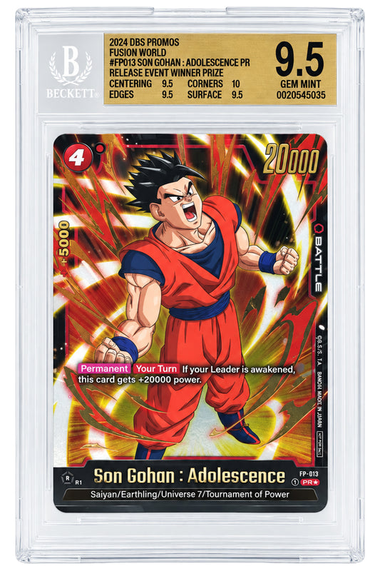 FP-034 Son Gohan - SN [0020545035] - ENGLISH - BGS 9.5