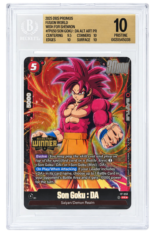 FP-050 Son Goku - SN [0020545038] - ENGLISH - BGS 10