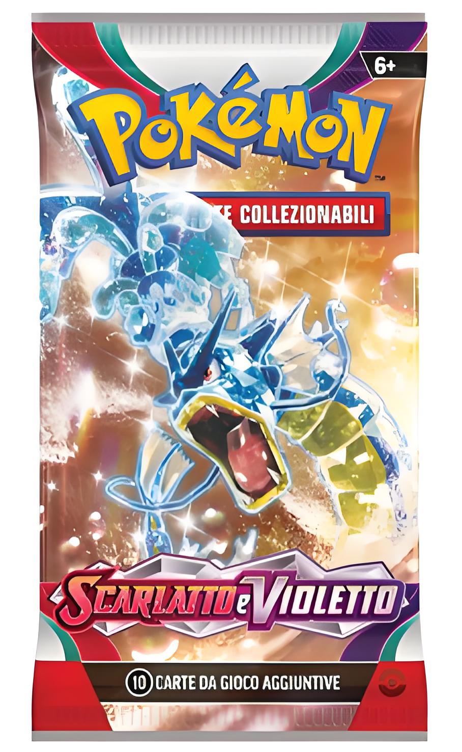 Bustine Pokémon Scarlato & Violetto 4 Art Work - Scarlato & Violetto - ITALY