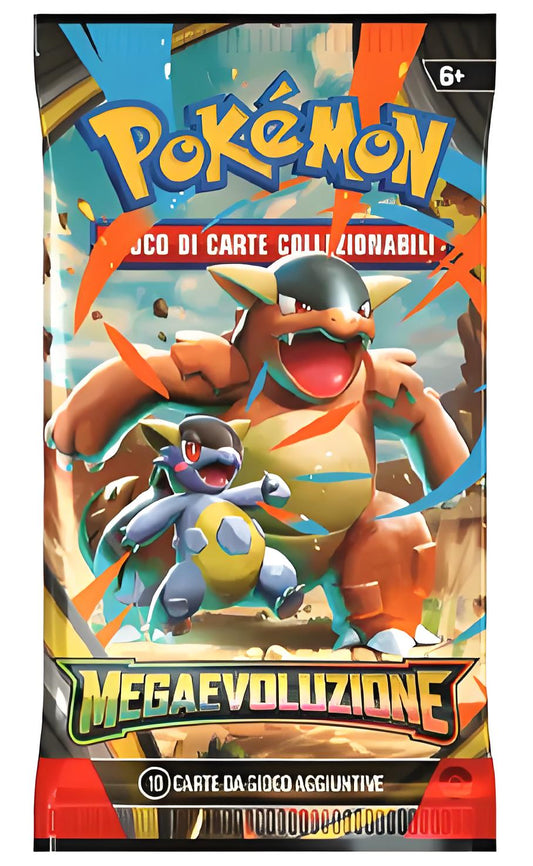 Bustine Pokémon Mega Evoluzione 4 Art Work - Mega Evoluzione - ITALY