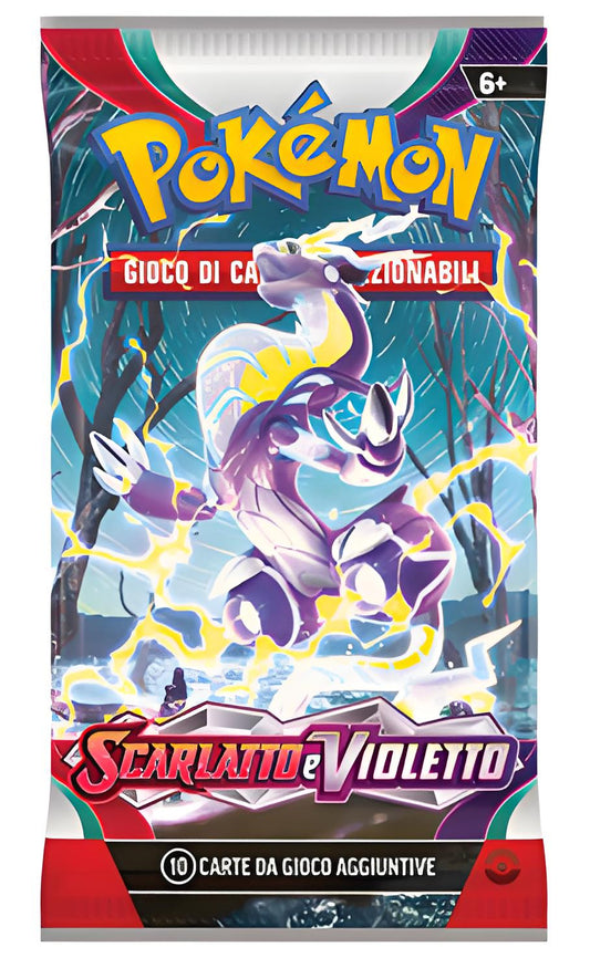 Bustine Pokémon Scarlato & Violetto 4 Art Work - Scarlato & Violetto - ITALY