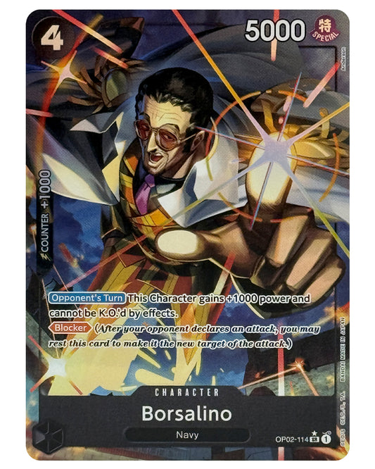 OP02-114 AA Borsalino V.2 (PRB01) - ENGLISH