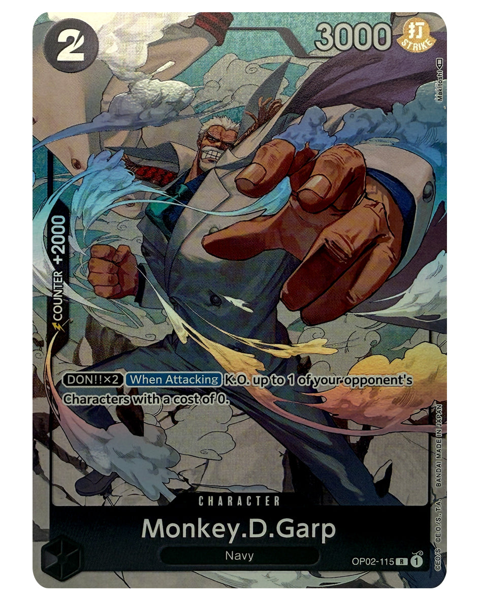 OP02-115 AA Monkey.D.Garp