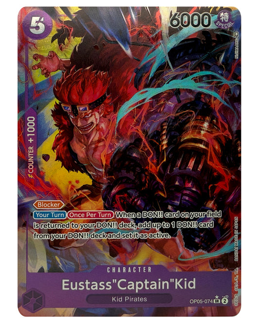 OP05-074 AA Eustass Captain Kid