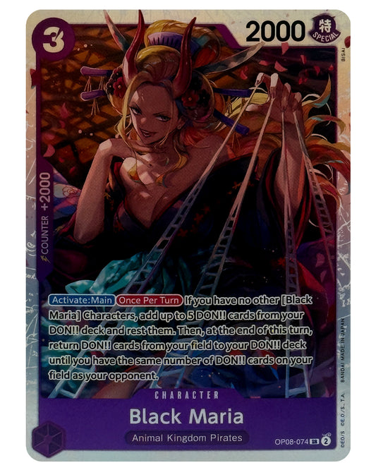 OP08-074 SR Black Maria V.1 - ENGLISH