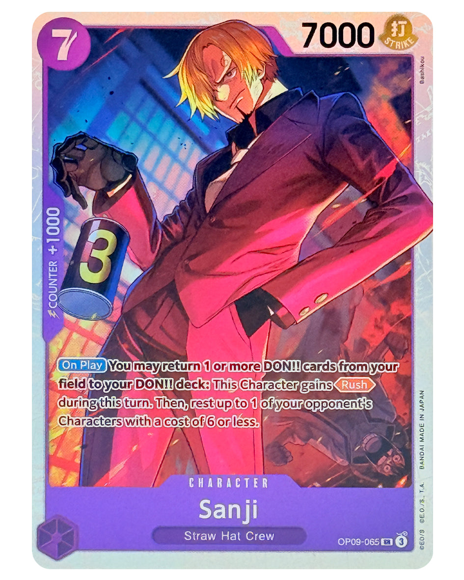 OP09-065 SR Sanji V.1 - ENGLISH