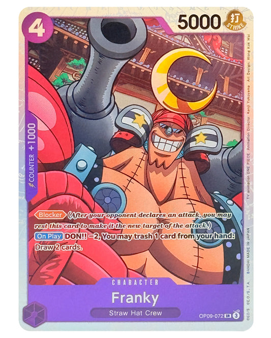 OP09-072 SR Franky V.1 - ENGLISH