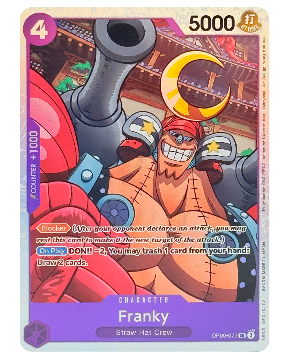 OP09-072 SR Franky V.1 - ENGLISH