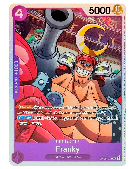 OP09-072 SR Franky (PRB02) - ENGLISH