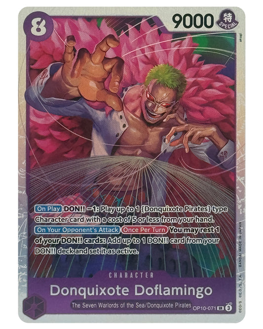 OP10-071 SR Donquixote Doflamingo V.1 - ENGLISH