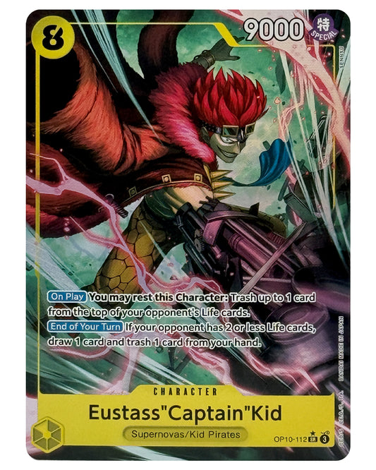 OP10-112 AA Eustass"Captain"Kid V.2 - ENGLISH