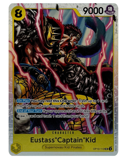OP10-112 SR Eustass"Captain"Kid