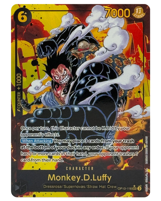 OP10-118 SEC Monkey.D.Luffy V.2 - ENGLISH