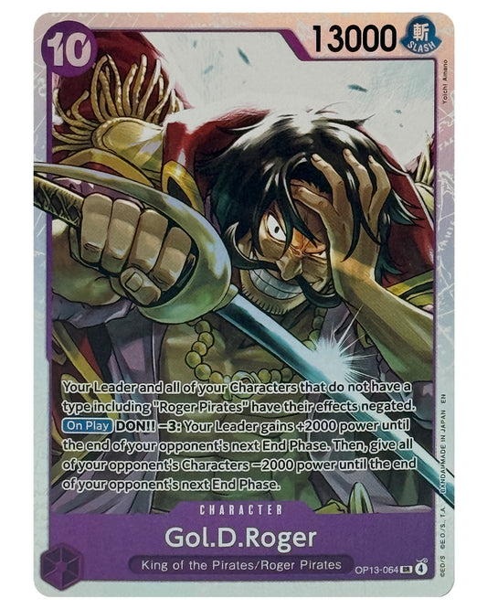 OP13-064 SR Gol.D.Roger V.1 - ENGLISH