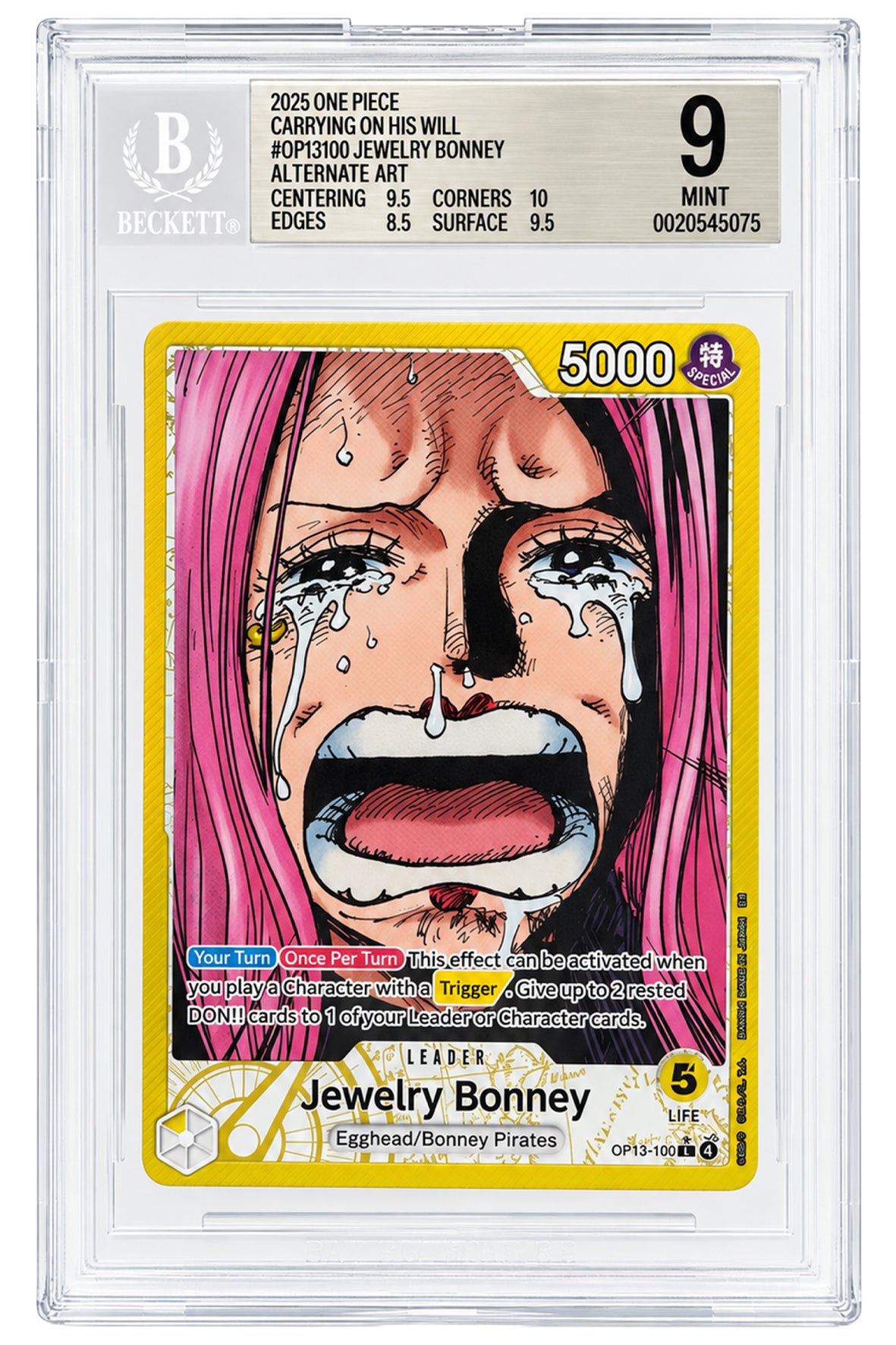 OP13-100 Jewelry Bonney - SN [0020545075] - ENGLISH - BGS 9