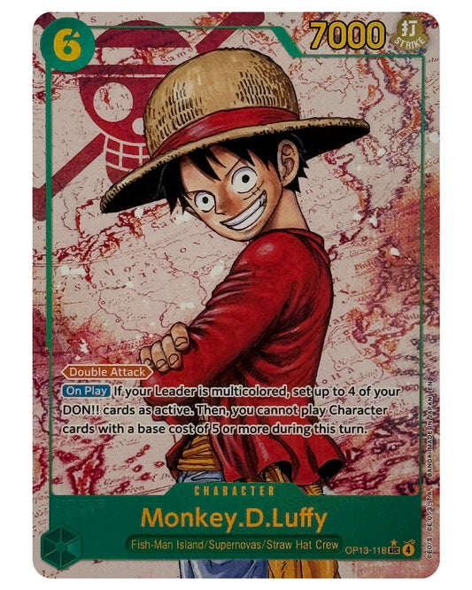 OP13-118 SEC Monkey.D.Luffy V.2 - ENGLISH