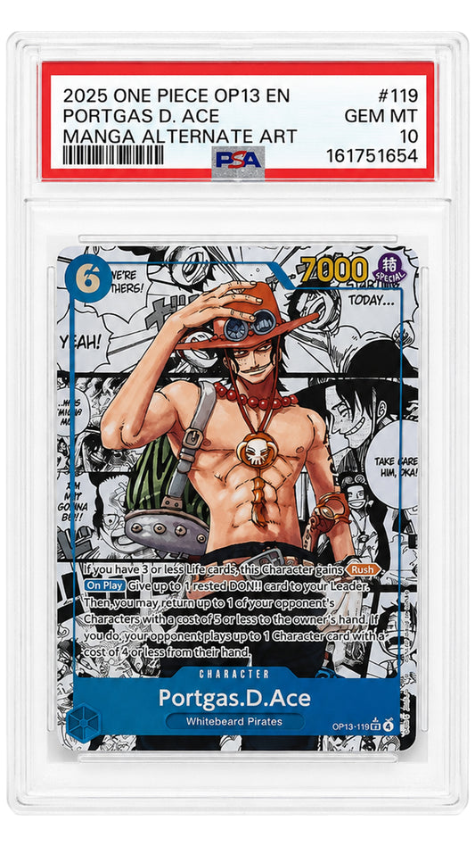 OP13-119 MANGA Portgas.D.Ace