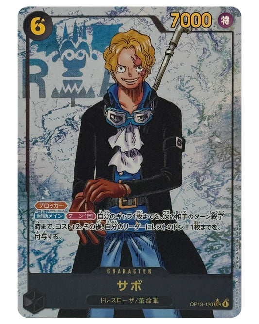 OP13-120 SEC Sabo V.2 - JAPANESE