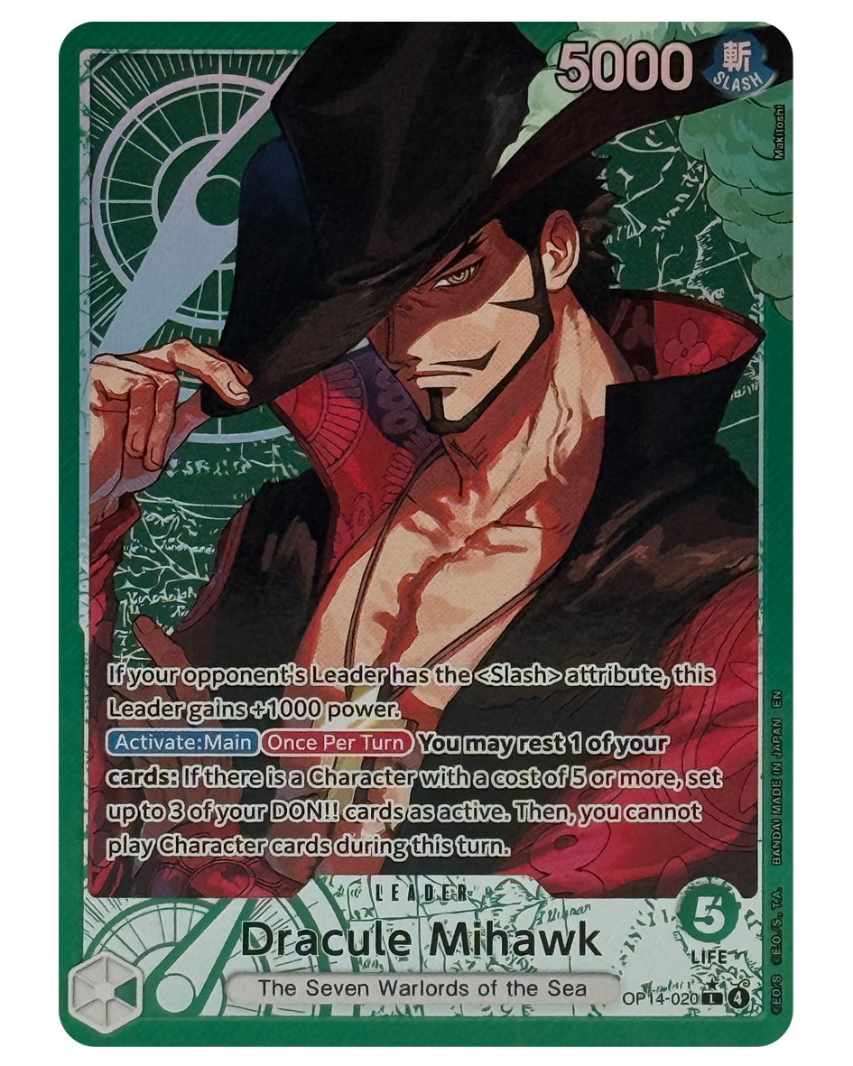 OP14-020 AA Dracule Mihawk V.2 - ENGLISH