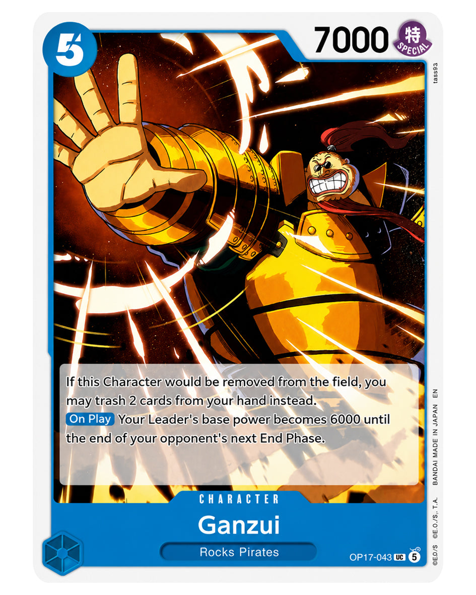 OP17-043 UC Ganzui - ENGLISH