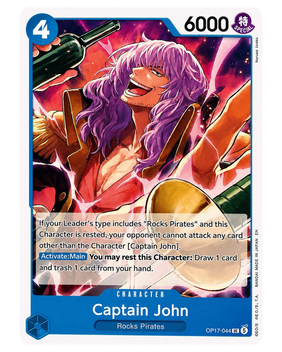 OP17-044 UC Captain John - ENGLISH