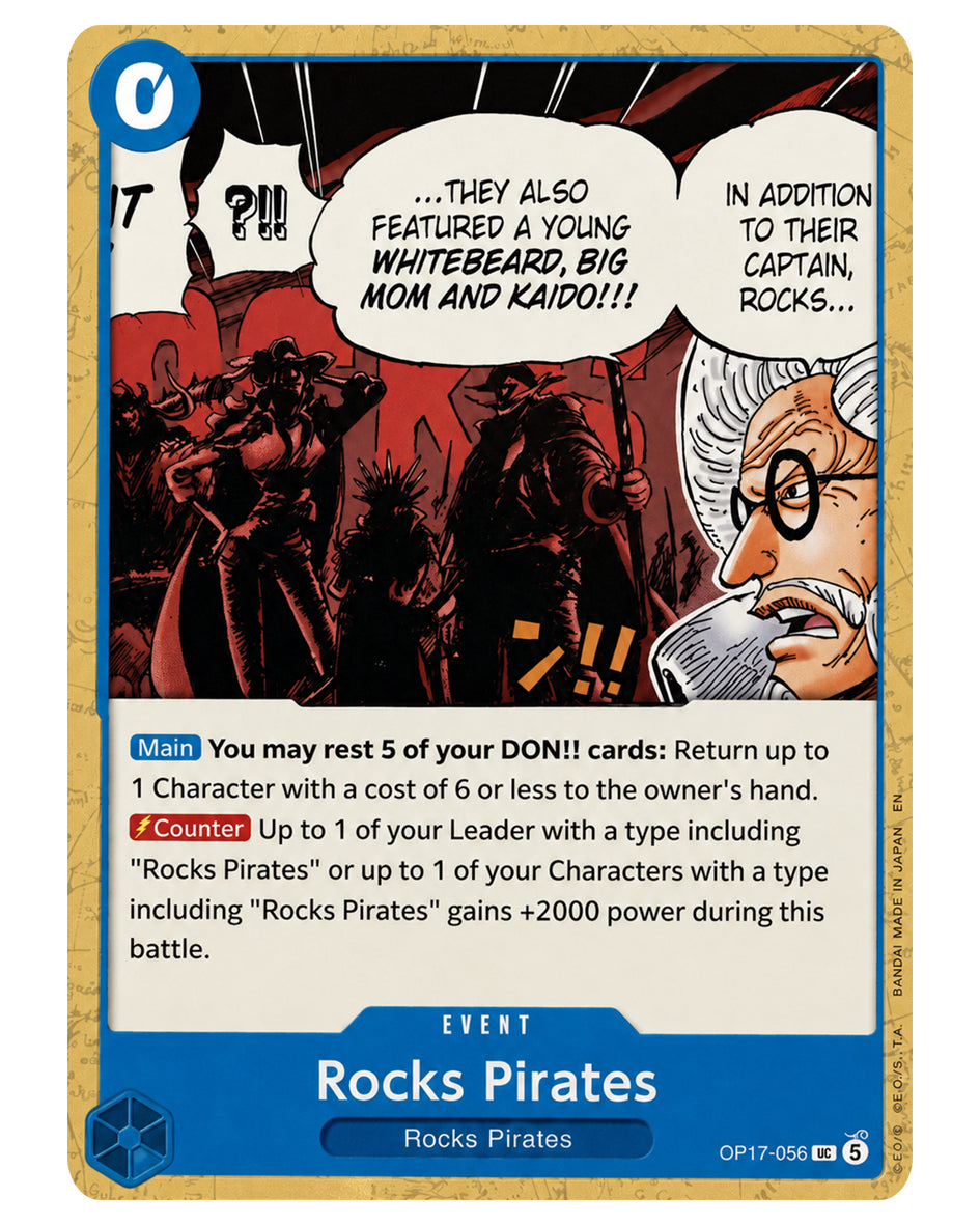 OP17-056 UC Rocks Pirates - ENGLISH