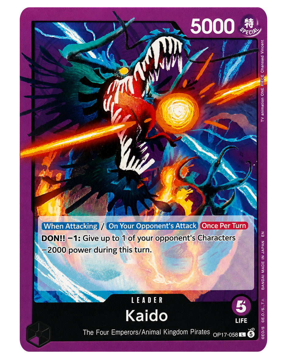 OP17-058 L Kaido V.1 - ENGLISH