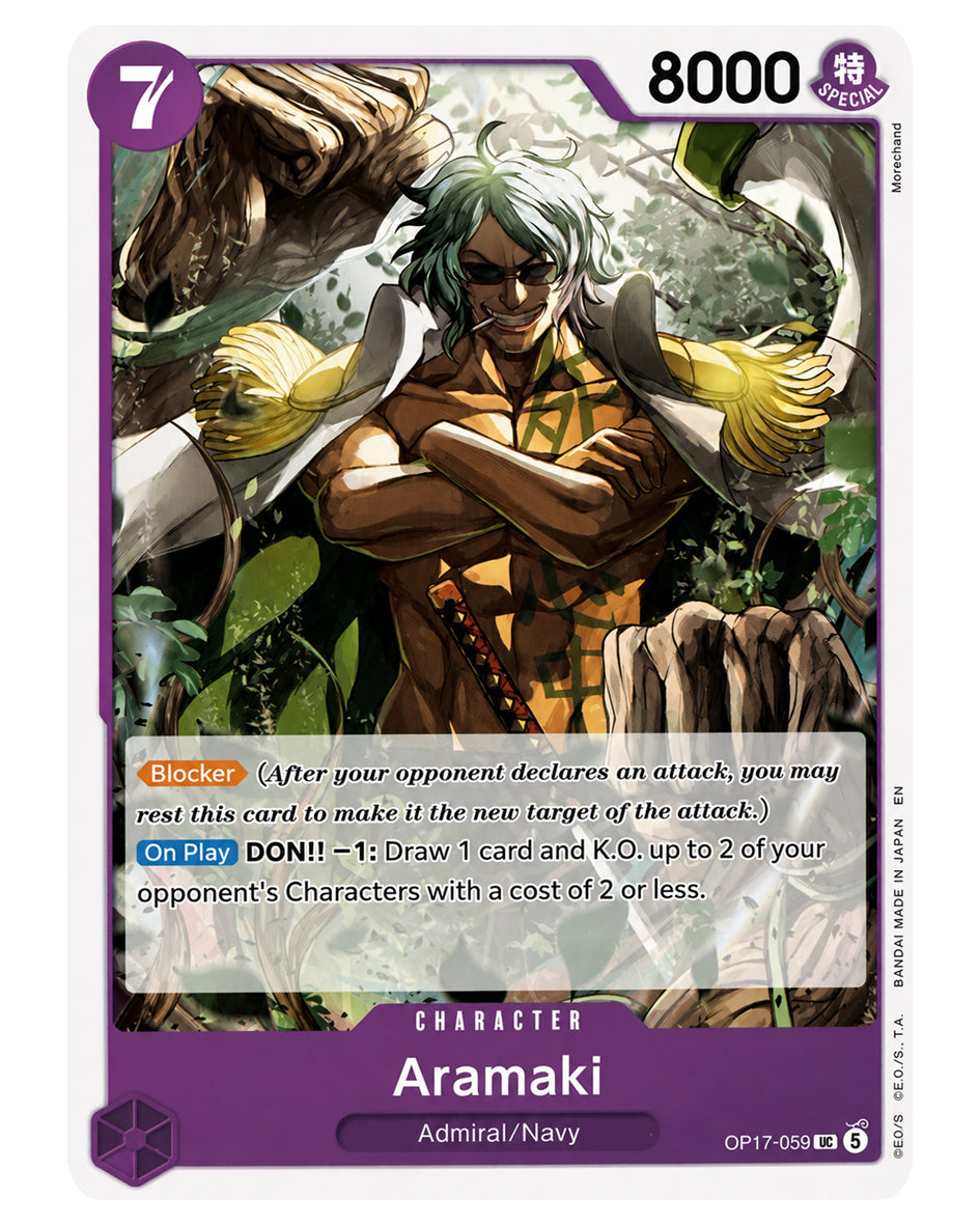 OP17-059 UC Aramaki - ENGLISH