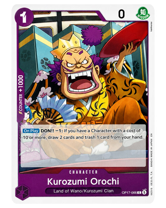 OP17-066 C Kurozumi Orochi - ENGLISH