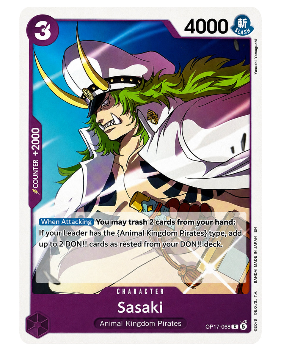 OP17-068 C Sasaki - ENGLISH