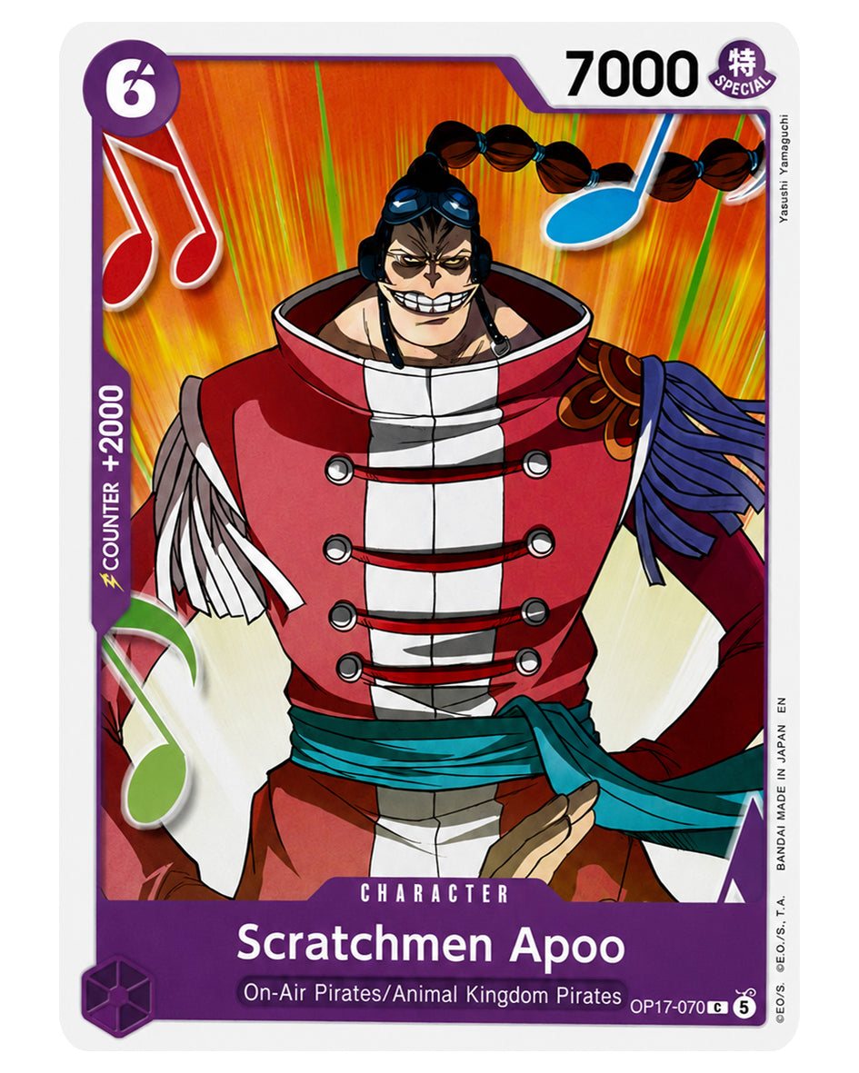 OP17-070 C Scratchmen Apoo V.1 - ENGLISH