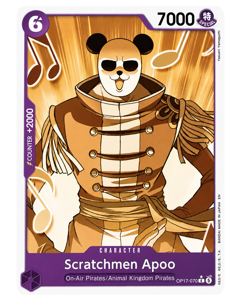 OP17-070 C Scratchmen Apoo V.2 - ENGLISH
