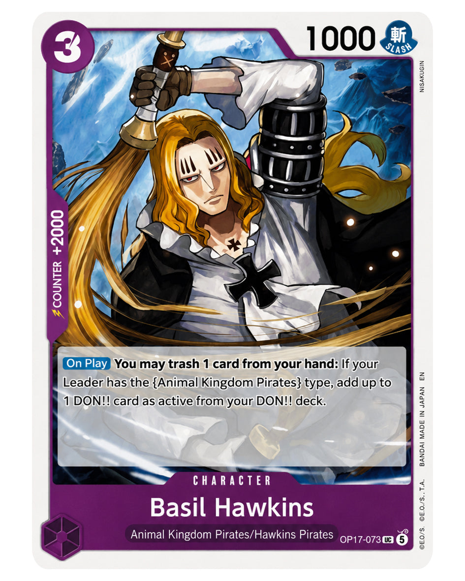 OP17-073 UC Basil Hawkins - ENGLISH