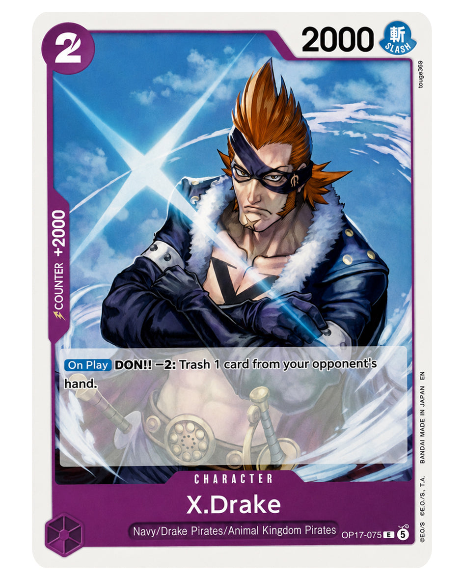 OP17-075 C X.Drake - ENGLISH
