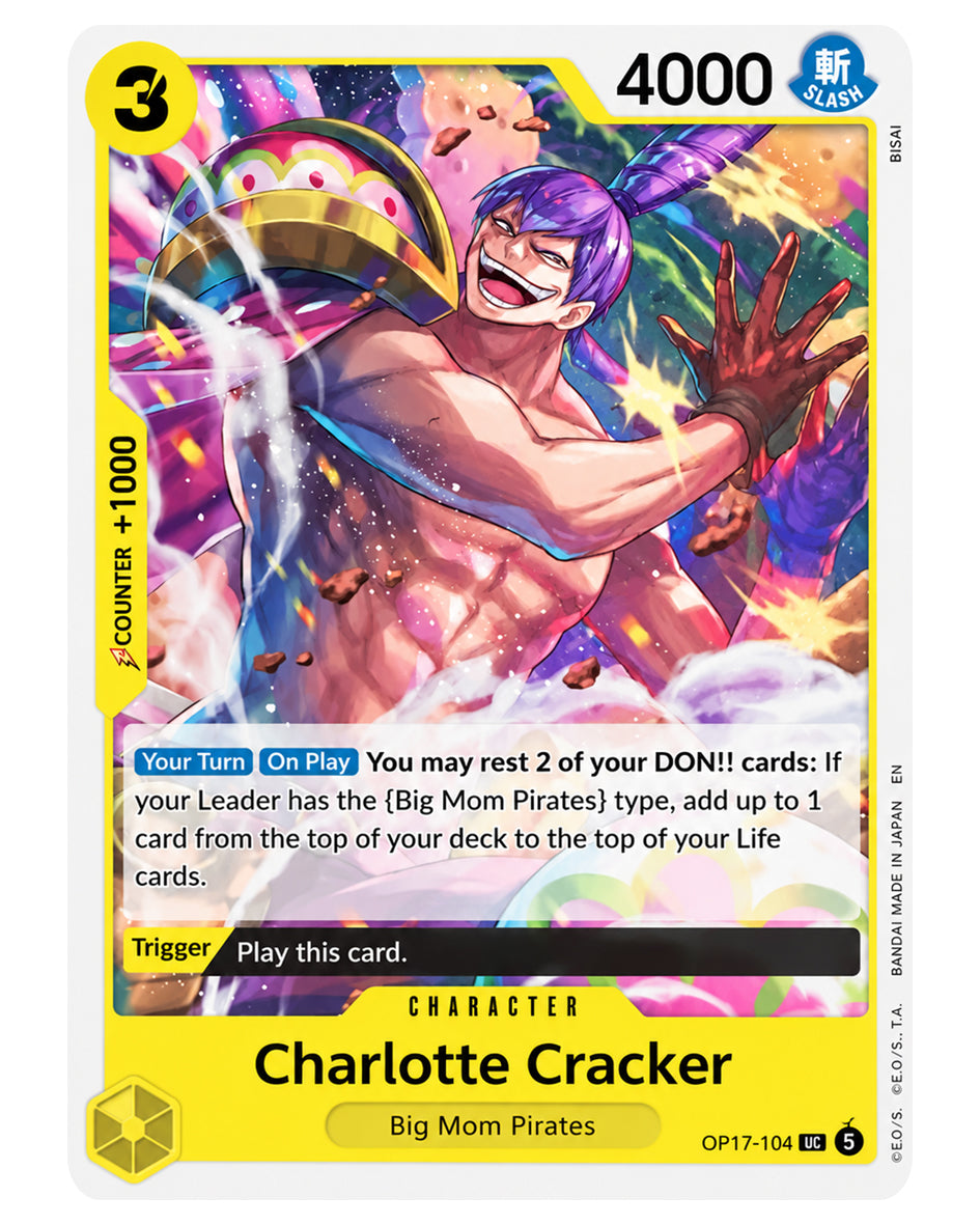 OP17-104 UC Charlotte Cracker - ENGLISH