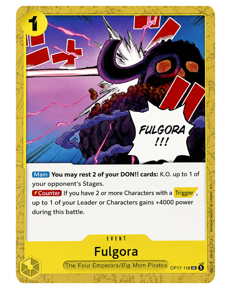 OP17-116 UC Fulgora - ENGLISH
