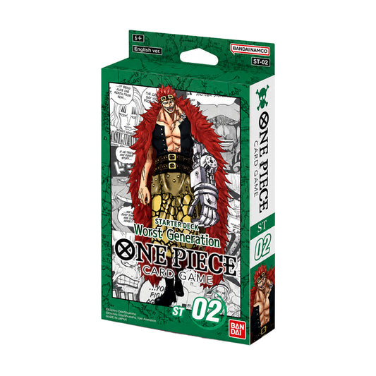 One Piece Starter Deck ST02 Worst Generation