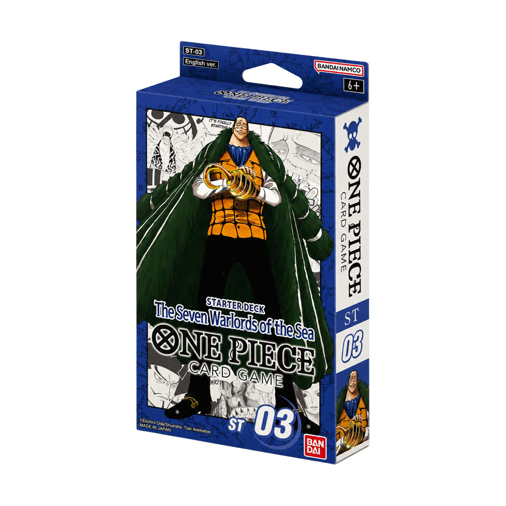 One Piece Starter Deck ST03 The Seven Warlords of the Sea - ENGLISH