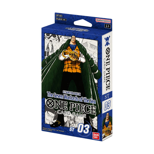 One Piece Starter Deck ST03 The Seven Warlords of the Sea - ENGLISH