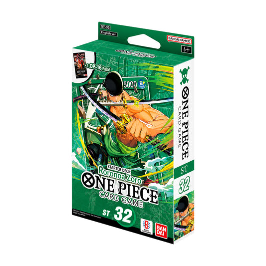 One Piece Starter Deck ST32 Green Roronoa Zoro